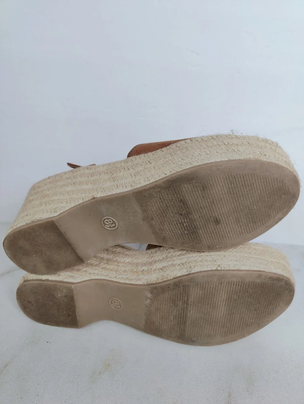 Universal Thread Morgan Espadrille Platform Wedge Sandals, Sz 8.5
